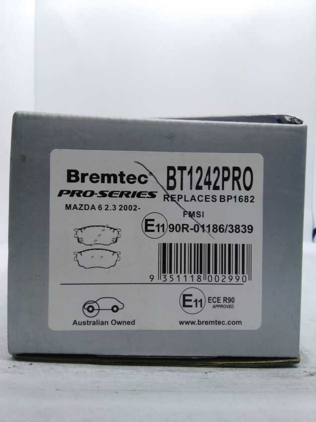 Bremtec Pro-Series Front For Mazda 6 2.3L 2002-On