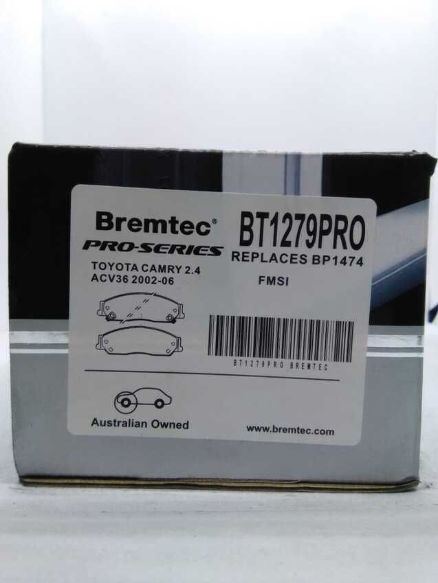 Bremtec Pro-Series Front For Toyota Camry 2.4L ACV36 2002-06