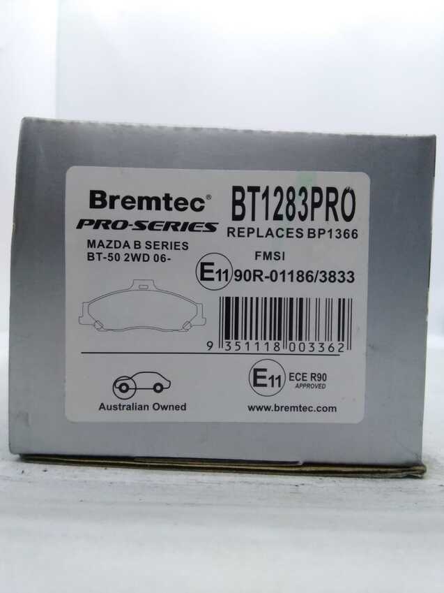 Bremtec Pro-Series Front For Mazda B Series BT-50 2WD 06-On