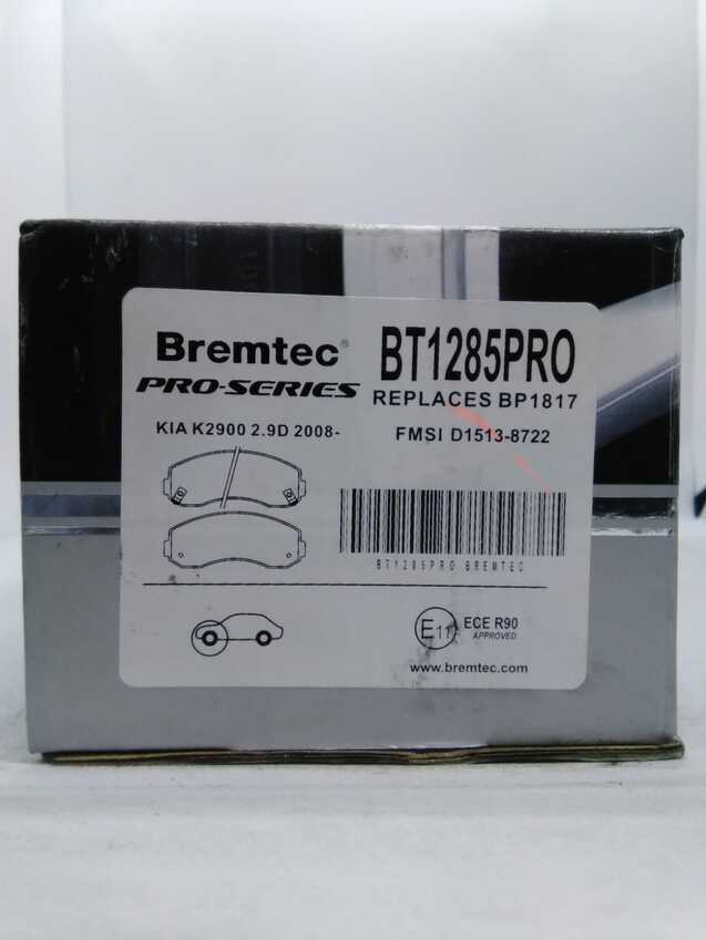 Bremtec Pro-Series Front For Kia K2900 2.9L 2008 - On