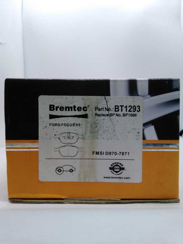 Bremtec Trade-Series Front Brake Pad Set For Ford Focus II 2.0L 2003-On