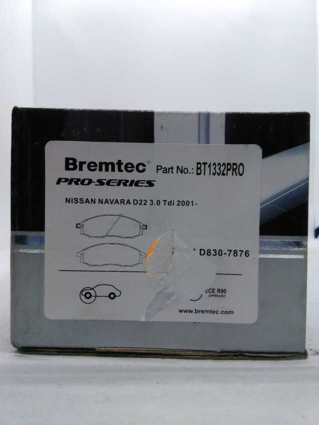 Bremtec Pro-Series Front For Nissan Navara D22 3.0L TDi 2001-On