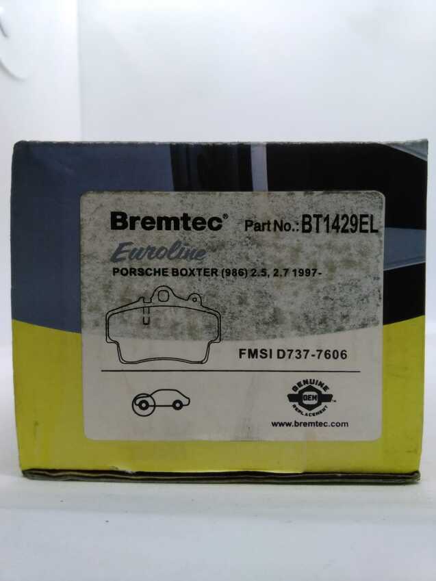 Bremtec Euroline Ceramic Brake Pad - BT1429EL
