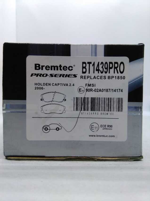 Bremtec Pro-Series Front For Holden Captiva 2.4L 2006-On