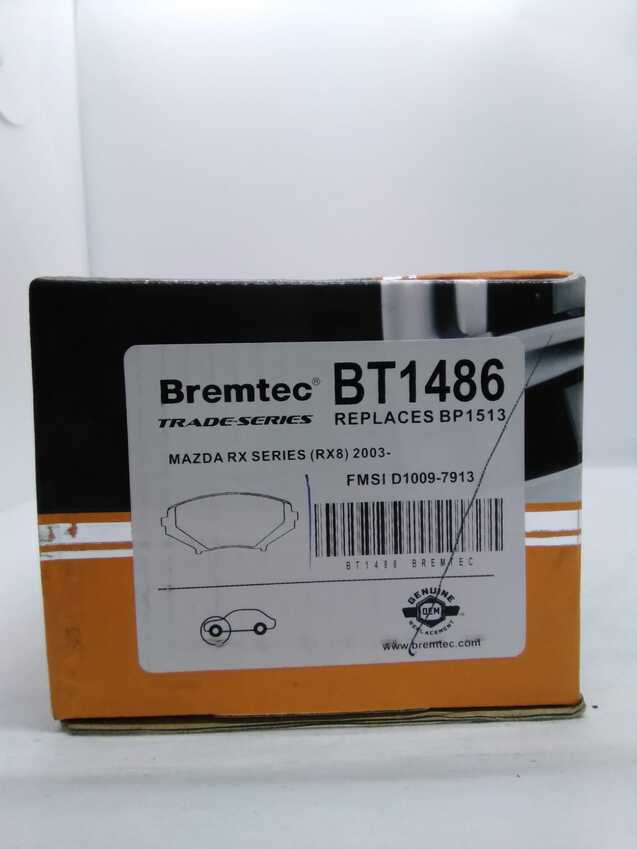 Bremtec Trade-Series Front Brake Pad Set For Mazda RX Series RX8 2003-On