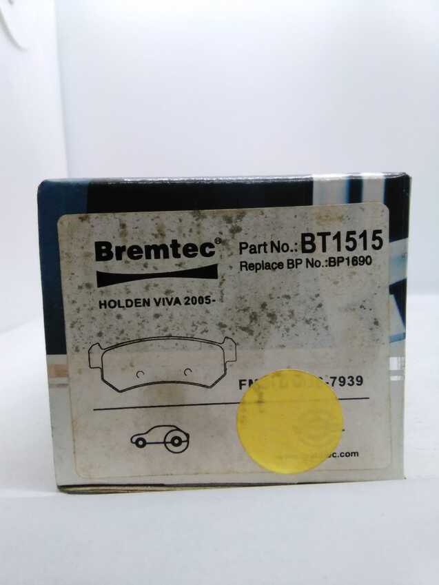 Bremtec Trade-Series Rear Brake Pad Set For Holden Viva 2005-On