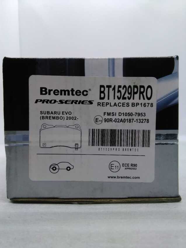 Bremtec Pro-Series Front For Subaru EVO 2002-On