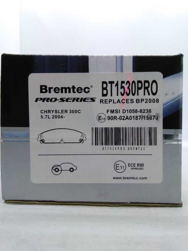 Bremtec Pro-Series Front For Chrysler 300C 5.7L 2004-On