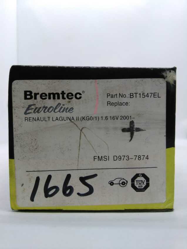 Bremtec Euroline Rear Brake Pad Set For Volvo S40 2.4L 2004-On