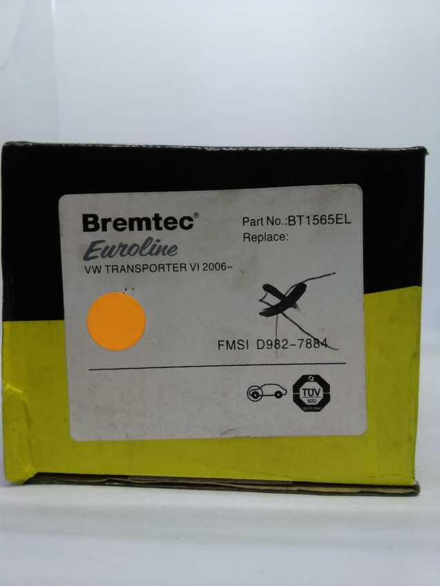 Bremtec Euro Line Ceramic Disc Brake Pads - BT1565EL