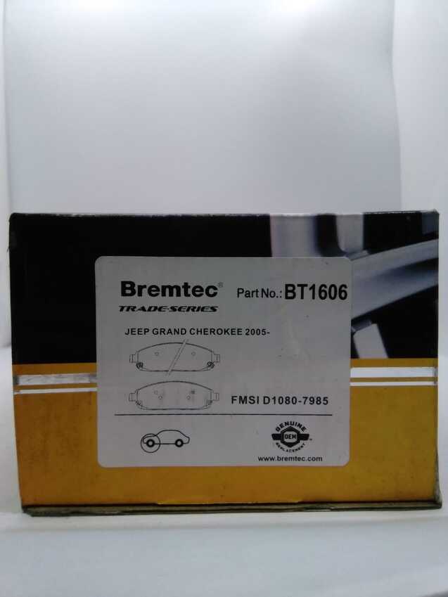 Bremtec Trade-Series Front Brake Pad Set For Jeep Grand Cherokee 2005-On 