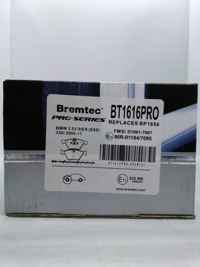 Bremtec Pro-Series Front For BMW X1 E84 XDrive 23D 2009-On