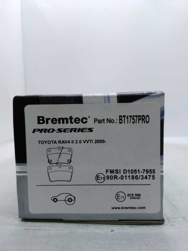Bremtec Pro-Series Rear For Toyota Rav4 II 2.0 VVTi 2000-On