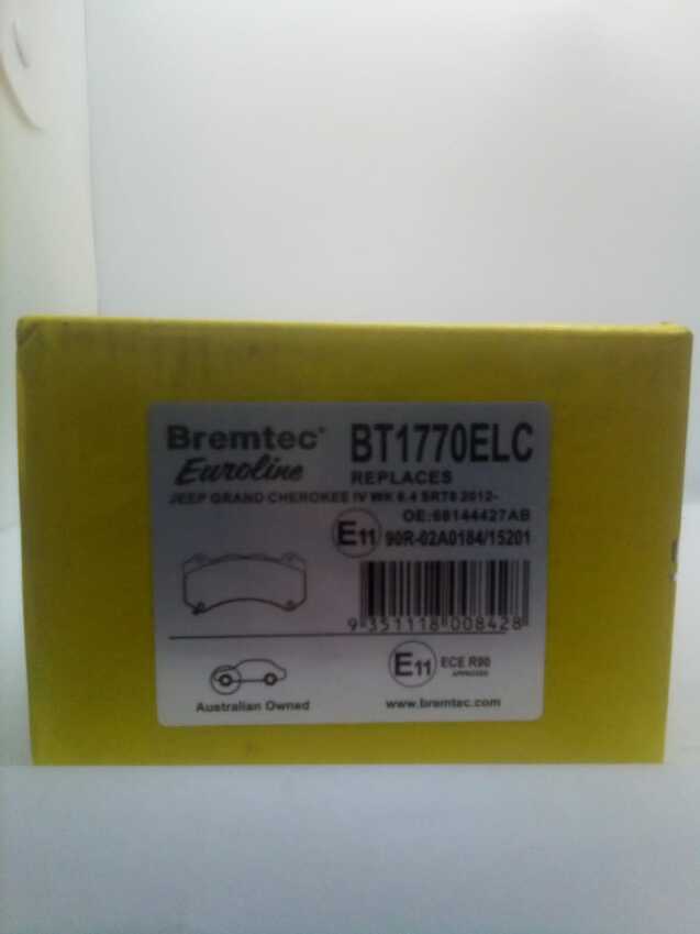 Bremtec Euroline Ceramic Front Brake Pad For Cadillac CTS / Chevrolet Camaro