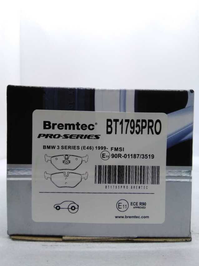 Bremtec Pro-Series Rear For BMW 3 Series E46 1999-On