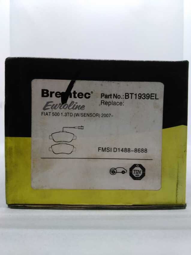 Bremtec Euro Line Ceramic Disc Brake Pads - BT1939EL