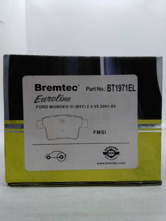 Bremtec Euro Line Ceramic Disc Brake Pads - BT1971EL