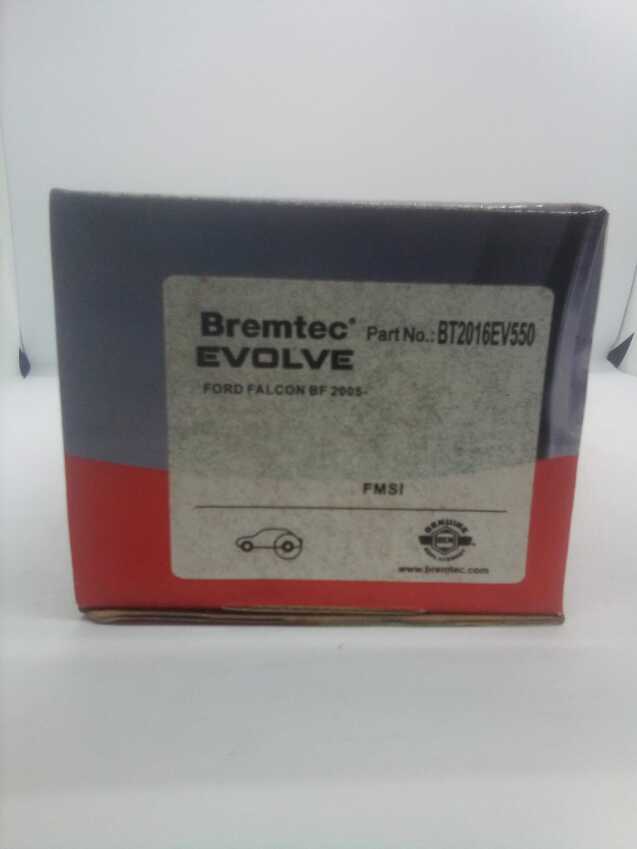 Bremtec Evolve Rear Brake Pad Set For Ford Territory 4D Wagon 2WD, 4WD 2000-On