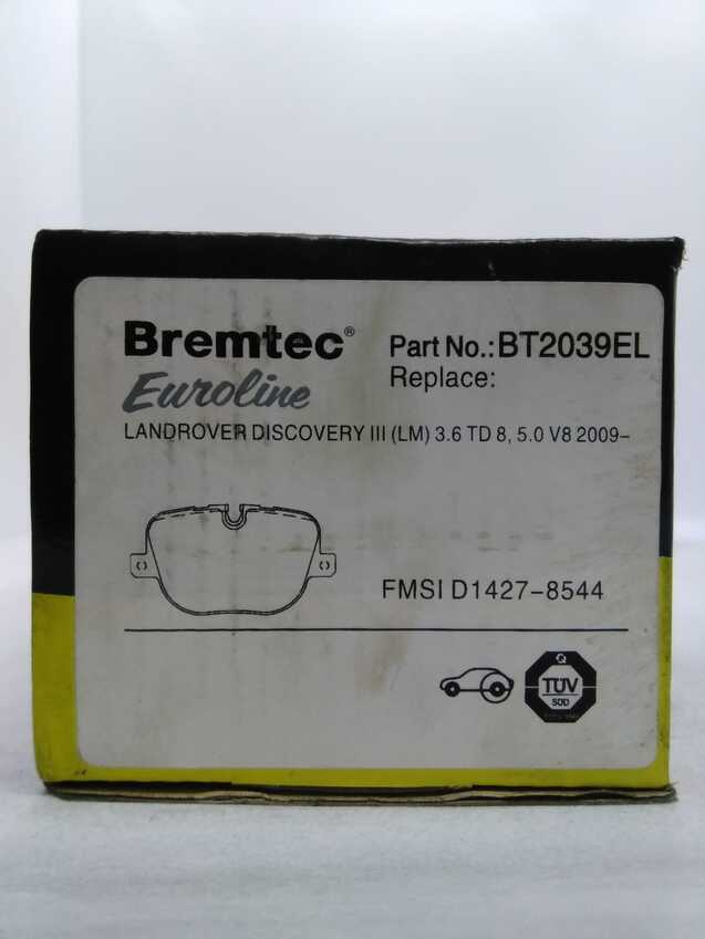 Bremtec Euroline Ceramic Brake Pad - BT2039EL