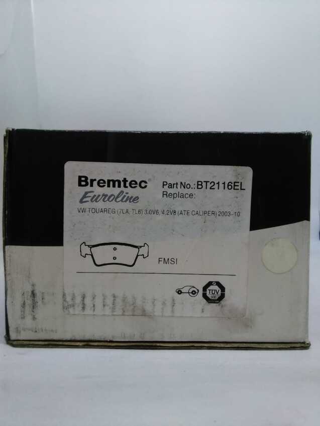 Bremtec Euroline Ceramic Brake Pad - BT2116EL