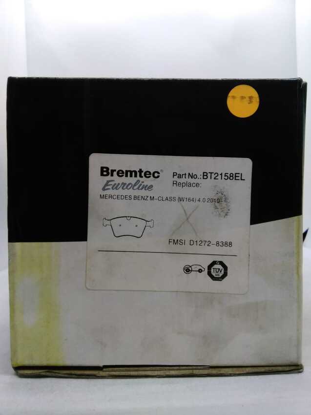 Bremtec Euro Line Ceramic Disc Brake Pads - BT2158EL