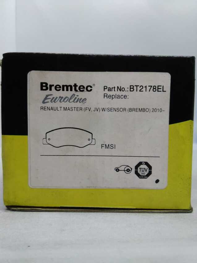 Bremtec Euroline Ceramic Brake Pad - BT2178EL