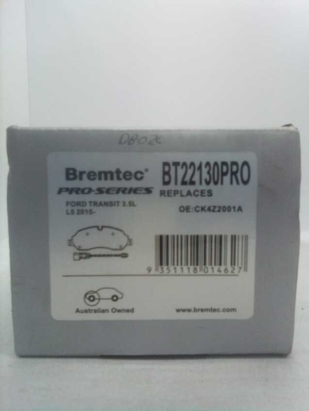 Bremtec Pro-Series Front For Ford Transit 3.5L L5 (With Dual Rear Tyres) 2014-On