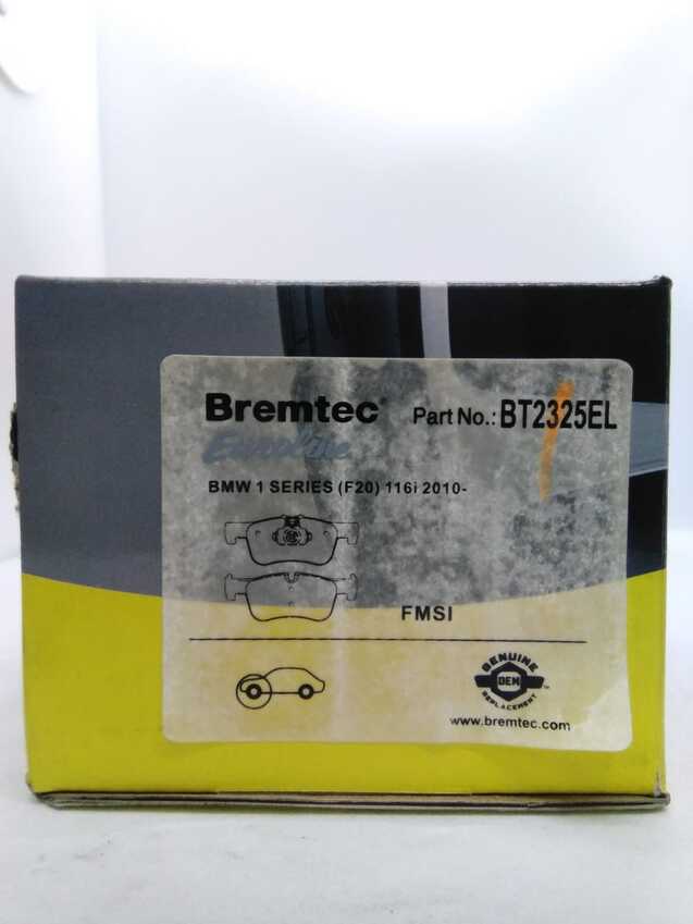 Bremtec Euro Line Ceramic Disc Brake Pads - BT2325EL