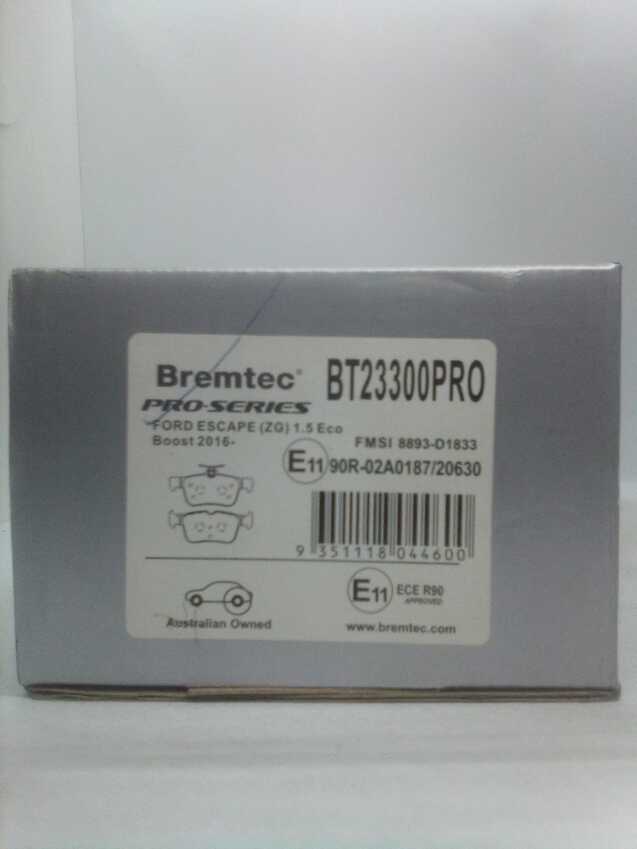 Bremtec Pro-Series Brake Pad - BT23300PRO