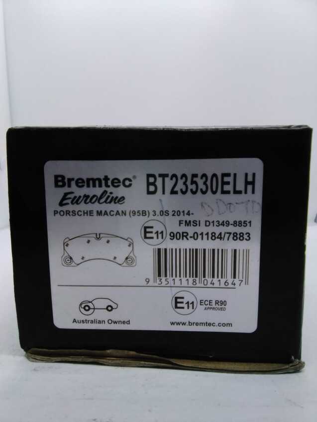 Bremtec Euroline High-Grade Brake Pad - BT23530ELH
