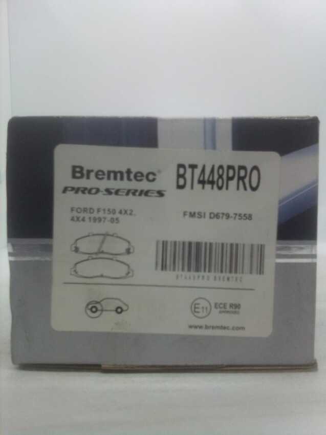 Bremtec Pro-Series Front Brake Pad Set For Ford F150 4X2, 4X4 1997-05