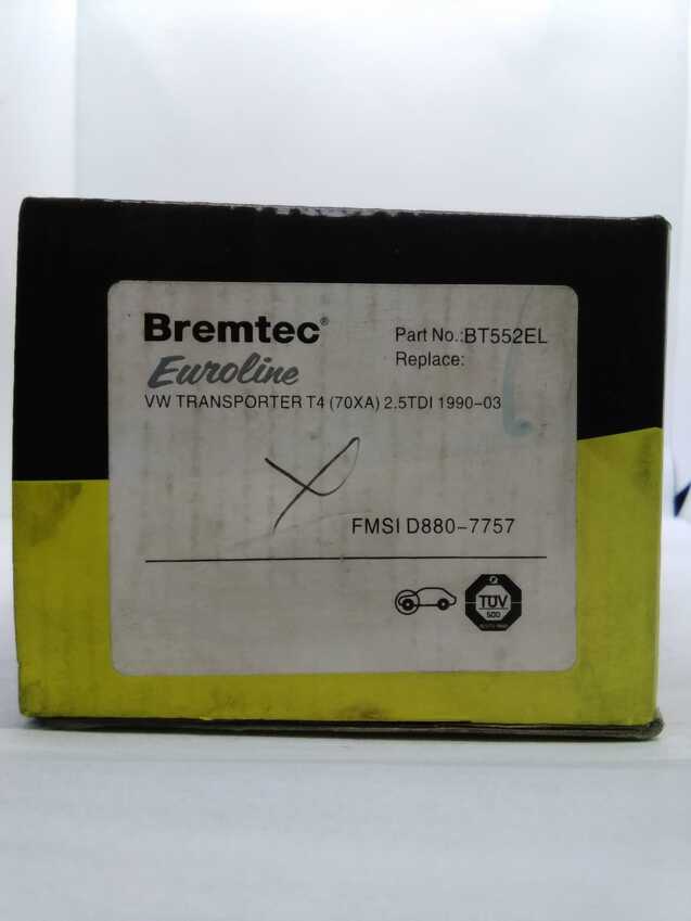 Bremtec Euroline Ceramic Brake Pad - BT552EL