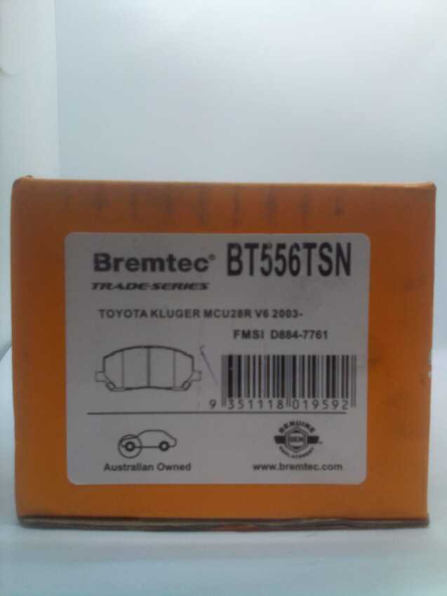 Bremtec Trade Line Disc Brake Pads - BT556TSN