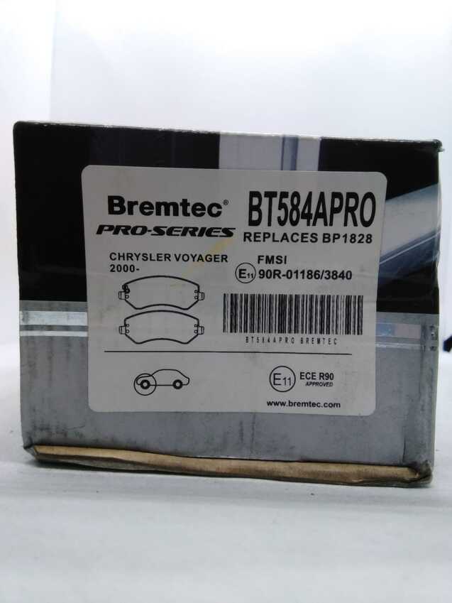 Bremtec Pro-Series Front For Chrysler Voyager 2000-On