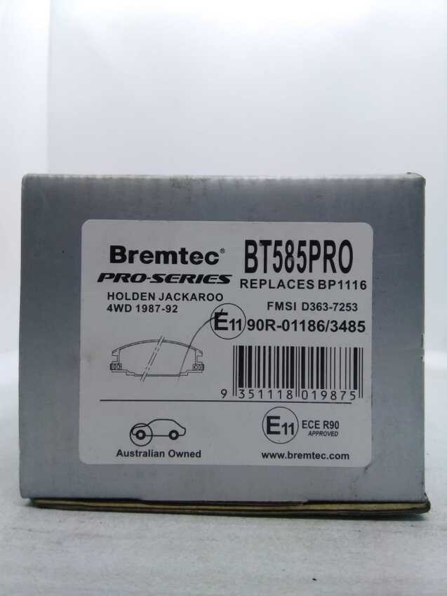 Bremtec Pro-Series Front For Holden Jackaroo 4WD 1987-92  