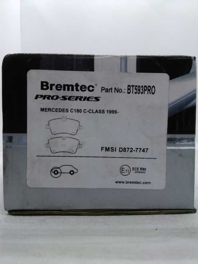Bremtec Pro-Series Front For Mercedes C180 C-Class 1999-On