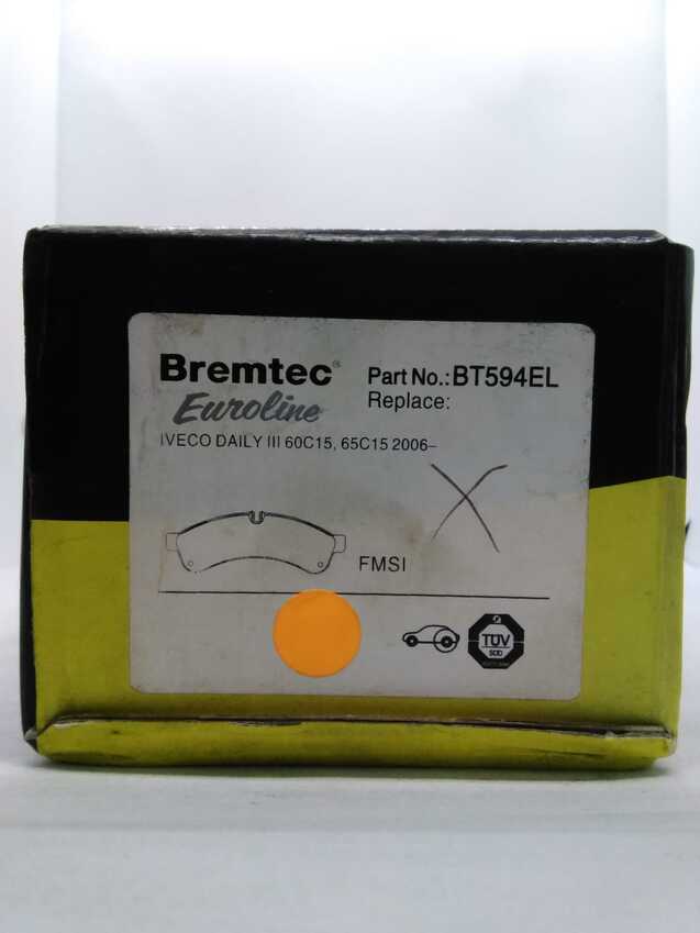 Bremtec Euroline Ceramic Brake Pad - BT594EL