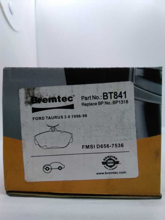 Bremtec Trade-Series Front Brake Pad Set For Ford Taurus 3.0L 1996-98