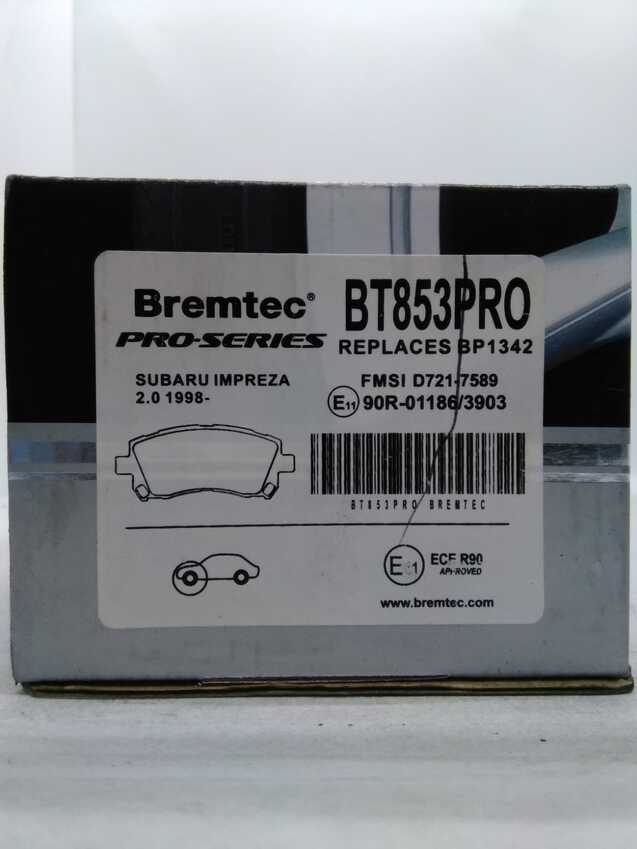 Bremtec Pro-Series Front For Subaru Impreza 2.0L 1998-On