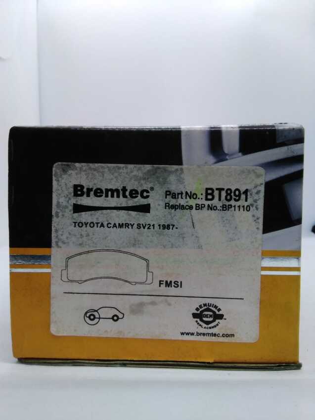 Bremtec Trade Series Front Brake Pad Set For Holden Apollo JK JL 2.0L