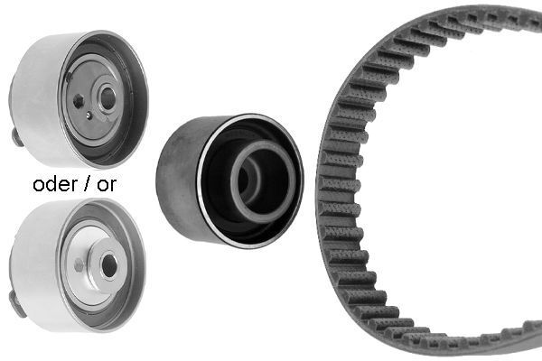 Bosch Timing Belt Kit For Ford Austrlia Laser KQ,KN III 1.8L FP 1840cc