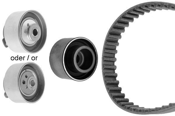 Bosch Timing Belt Kit For Ford Laser KM,KJ,KQ 1.8L/2.0L BP-ZE BP-ZE 4cyl