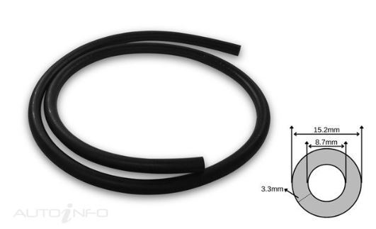 Goss Brake Vacuum Hose 9mm - 1 Metre - BV90L10