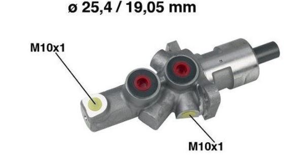 Bosch Brake Master Cylinder For Mercedes-Benz S-Class W126 3.0L M 103.981 Petrol