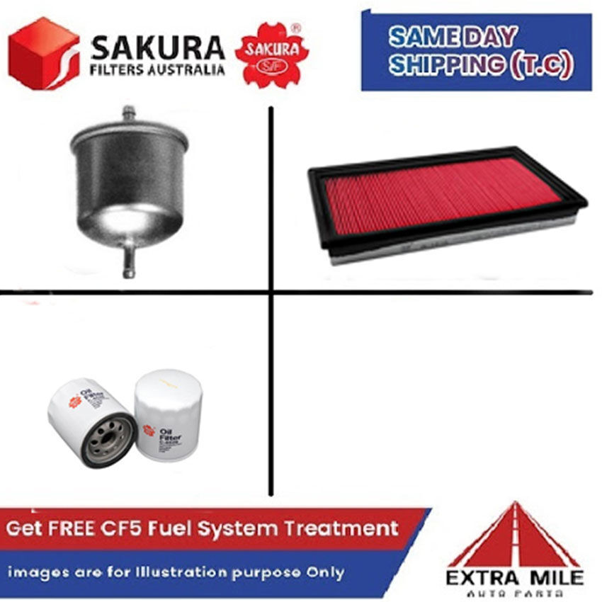 SAKURA Filter Kit For HOLDEN STATESMAN VSIII 304 cyl8 5.0L Petrol 1998-1999