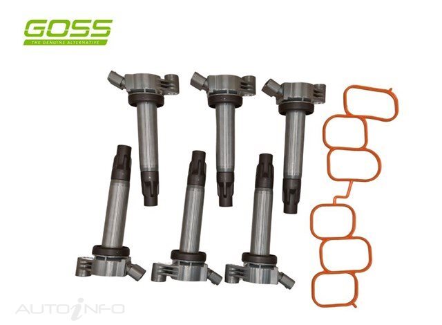 Goss Ignition Coil Kit For Lexus RX330 MCU38R 3.3L V6 3MZFE 4D SUV Mid-Size