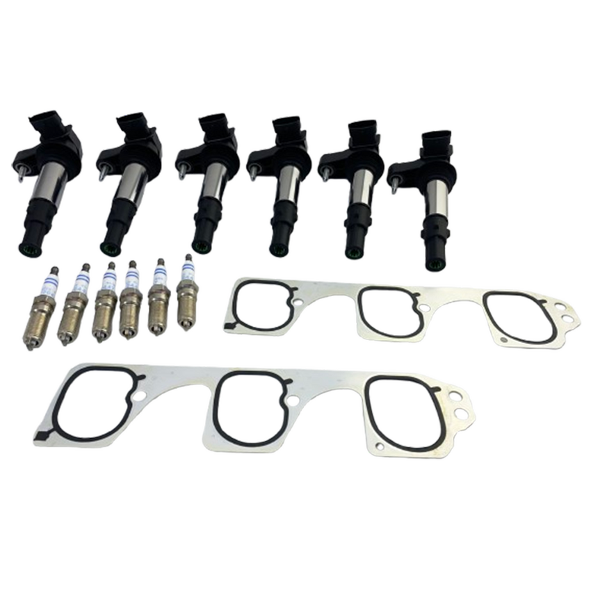 6 Coils and Genuine Sparkplugs Set For Holden Crewman Cross 6 VZ 3.6L V6