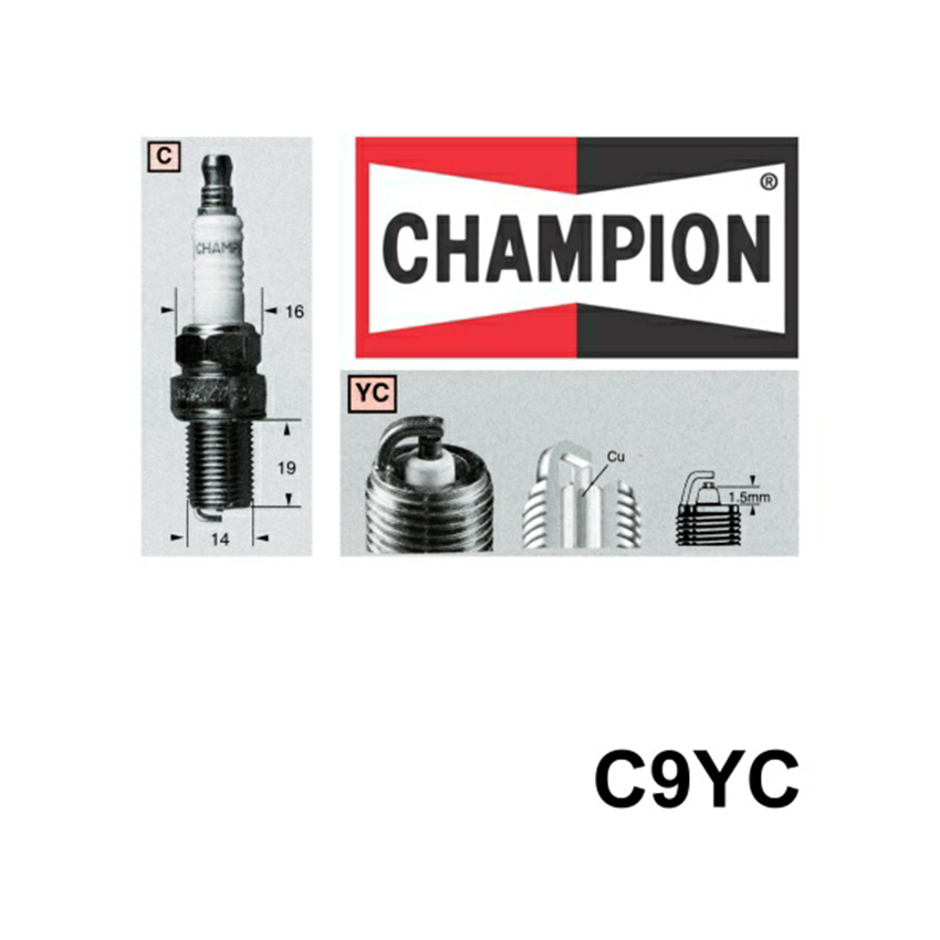 C9YC Copper Plus Spark Plug for CITROEN BX 19