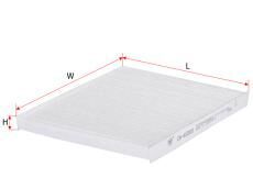 SAKURA Cabin Air Filter For ISUZU D-MAXTFR 3.0L 2008 - 2012 DOHC