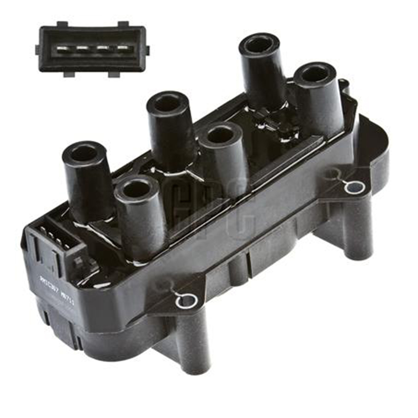 Ignition Coil for Holden Vectra 2.5L V6 JR JS 1,2 X25XE CC359 With 4 Pin plug